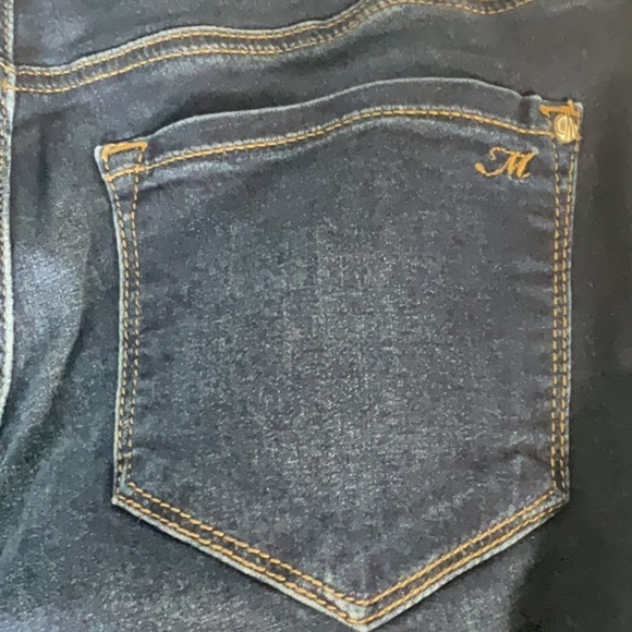 Mavi Dark Blue Jean Shorts - Picture 4 of 8